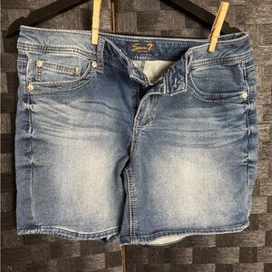 Seven7 Blue Denim Shorts size 12